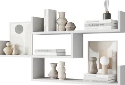 Home affaire Wandboard »Wandregal Trio« 1 Stk. tlg. Hängeregal mit 3 Ablageflächen, modernes Design, variabel einsetzbar