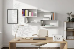 Home affaire Wandboard »Wandregal Trio« 1 Stk. tlg. Ideal als Bücherregal, Dekoregal oder Ablage im Büro