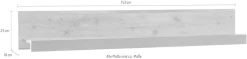 Home affaire Wandregal »BROOKLYN« Breite ca. 153 cm