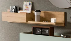 Home affaire Wandregal »EVRID, Breite 110cm, inkl. 1 Ablageboden & 1 offenem Fach« individuell mit anderen Artikel der Serie EVRID erweiterbar, 1 Stk. tlg. Wandboard, Ablageboard, Regal, Regalboard, Wandpaneel