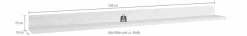 Home affaire Wandregal »Palma« Breite 158 cm