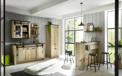 Home affaire Wandregal »Sherwood« Breite 90 cm, in modernem Holz Dekor, 28 mm starke Ablageböden