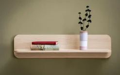 Home affaire Wandregal »Torsby, modernes Wandboard Wandhalter mit Ablagefläche, 90 cm breit« vielseitig einsetzbares Hängeregal, abgerundete Ecken