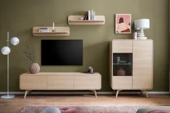 Home affaire Wandregal »Torsby, modernes Wandboard Wandhalter mit Ablagefläche, 90 cm breit« vielseitig einsetzbares Hängeregal, abgerundete Ecken
