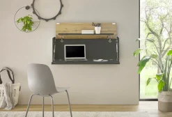Home affaire Wandsekretär »CiTY/GiRON« zeitlos modern, wohnliches Home Office, Breite 100 cm