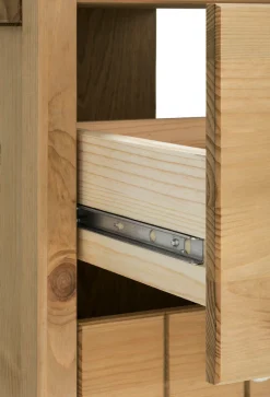 Home affaire Waschbeckenunterschrank »Tina« Badmöbel,Schrank, Breite 57 cm, Massivholz