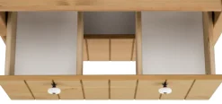 Home affaire Waschbeckenunterschrank »Tina« Badmöbel,Schrank, Breite 57 cm, Massivholz