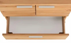 Home affaire Waschbeckenunterschrank »JOSIE« Breite 60, aus Massivholz, Metallgriffe, 1 Schublade & 2 Türen