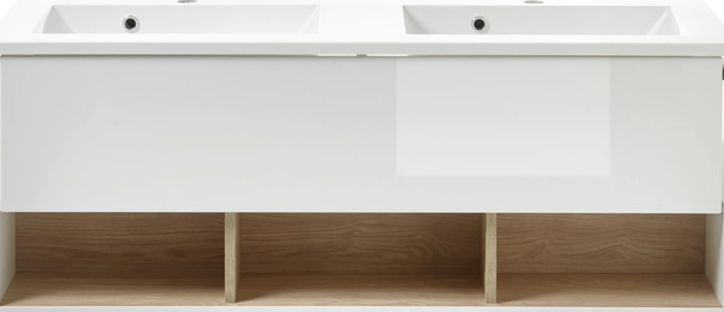 Home affaire Waschtisch »Studio Line, Waschtisch inkl. Waschbecken, modernes Design« in zwei Farben verfügbar, ausreichend Stauraum