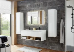Home affaire Waschtisch »Studio Line, Waschtisch inkl. Waschbecken, modernes Design« in zwei Farben verfügbar, ausreichend Stauraum