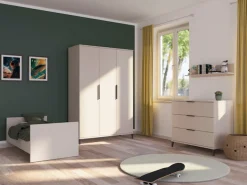 Home affaire Wickelkommode »ARI, 3 Schubladen« inklusive Wickelaufsatz, Schubladen mit Soft-Close-Funktion 94,7 cm