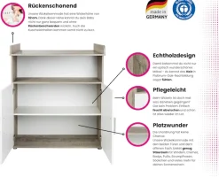 Home affaire Wickelkommode »Henning« bis 15 kg 88 cm