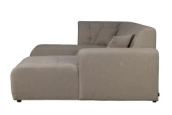 Home affaire Wohnlandschaft »Nosia U-Form« incl. 2 Zierkissen, mit feiner Steppung
