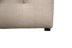 Home affaire Wohnlandschaft »Nosia U-Form« incl. 2 Zierkissen, mit feiner Steppung