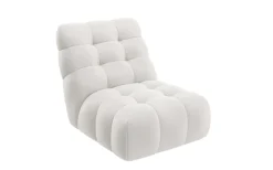 Home affaire XXL-Sessel »AURELIAN Loveseat XXL mit Hocker im Set, Lese-Sessel, Relaxsessel,« mit Wellenunterfederung, Struktur fein, Struktur grob, Velours
