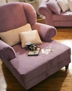 Home affaire XXL-Sessel »King Henry, Sessel, Ohrensessel, Relaxsessel, Big Sessel, Breite 121cm« mit Federkern, in legerer Polsterung undlosen Kissen