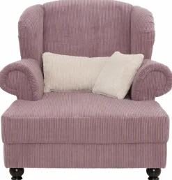 Home affaire XXL-Sessel »King Henry, Sessel, Ohrensessel, Relaxsessel, Big Sessel, Breite 121cm« mit Federkern, in legerer Polsterung undlosen Kissen