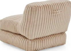 Home affaire XXL-Sessel »Pia« Loungesessel in Megacord, 2 Größen, Schlaffunktion und Pouf-Funktion