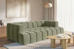 homsy by Ana Johnson Big-Sofa »»XL« BOUBELLE Design-Sofa extra tief, Bubble-Optik, Breite 246 cm« 4-Sitzer mit Wellenunterfederung, XL Sitztiefe 100 cm