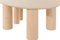homsy by Ana Johnson Couchtisch »Laysy« Set, 2 Stk. tlg. mit einer Keramikplatte und massiven Eschenholzbeinen