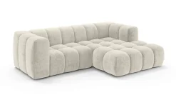 homsy by Ana Johnson Ecksofa »»L« BOUBELLE L-Form, Design-Sofa, Bubble-Optik, Breite 247 cm« hoher Sitzkomfort dank Wellenunterfederung, L Sitztiefe 63 cm