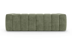 homsy by Ana Johnson Ecksofa »»XL« BOUBELLE L-Form extra tief, Design: Bubble-Optik, Breite 247cm« hoher Sitzkomfort dank Wellenunterfederung, XL Sitztiefe 100 cm