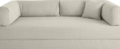 homsy by Ana Johnson Schlafsofa »Folda Dauerschläfer, B: 206 cm, Liegefl. 181x198 cm« mit Bett-/Schlaffunktion, inkl. 1x Zierkissen, Tonnentaschenfederkern