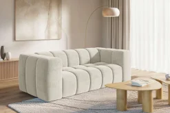 homsy by Ana Johnson 3-Sitzer »»L« BOUBELLE Design-Sofa, Bubble-Optik, Breite 217 cm« hoher Sitzkomfort dank Wellenunterfederung, L Sitztiefe 63 cm