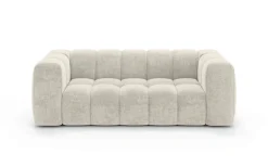 homsy by Ana Johnson 3-Sitzer »»L« BOUBELLE Design-Sofa, Bubble-Optik, Breite 217 cm« hoher Sitzkomfort dank Wellenunterfederung, L Sitztiefe 63 cm