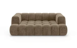 homsy by Ana Johnson 3-Sitzer »»XL« BOUBELLE Design-Sofa extra tief, Bubble-Optik, Breite 217 cm« hoher Sitzkomfort dank Wellenunterfederung,XL Sitztiefe 100 cm