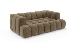homsy by Ana Johnson 3-Sitzer »»XL« BOUBELLE Design-Sofa extra tief, Bubble-Optik, Breite 217 cm« hoher Sitzkomfort dank Wellenunterfederung,XL Sitztiefe 100 cm