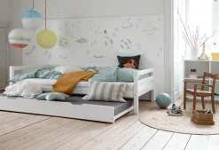 Hoppekids Daybett »Kinderbett ECO Dream, Einzelbett, Juniorbett 90x200« Bett,Weiß, Grün, Blau, Rosa, Grau