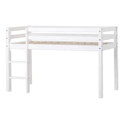 Hoppekids Hochbett »ECO Dream, Kinderbett, Spielbett, Halbhohes Bett aus Massivholz« inkl. Vorhang-Set Creator, Bettgröße & Matratze wählbar