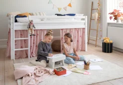 Hoppekids Hochbett »ECO Dream MY COLOR« Set, Bett,90x200, umbaubar in Einzelbett, 4 Farben