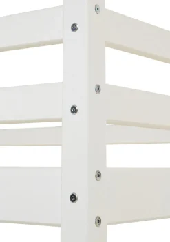 Hoppekids Hochbett »«Winter Wonderland»« Set,90x200, umbaubar mit Vorhang-Set Winter