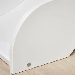 Hoppekids Hochbett »«Winter Wonderland»« Set,70x160 mit Rutsche, Vorhang & Matratze