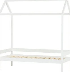 Hoppekids Kinderbett »ECO Comfort Bett« Hausbett mit Dach wahlweise mit Rausfallschutz