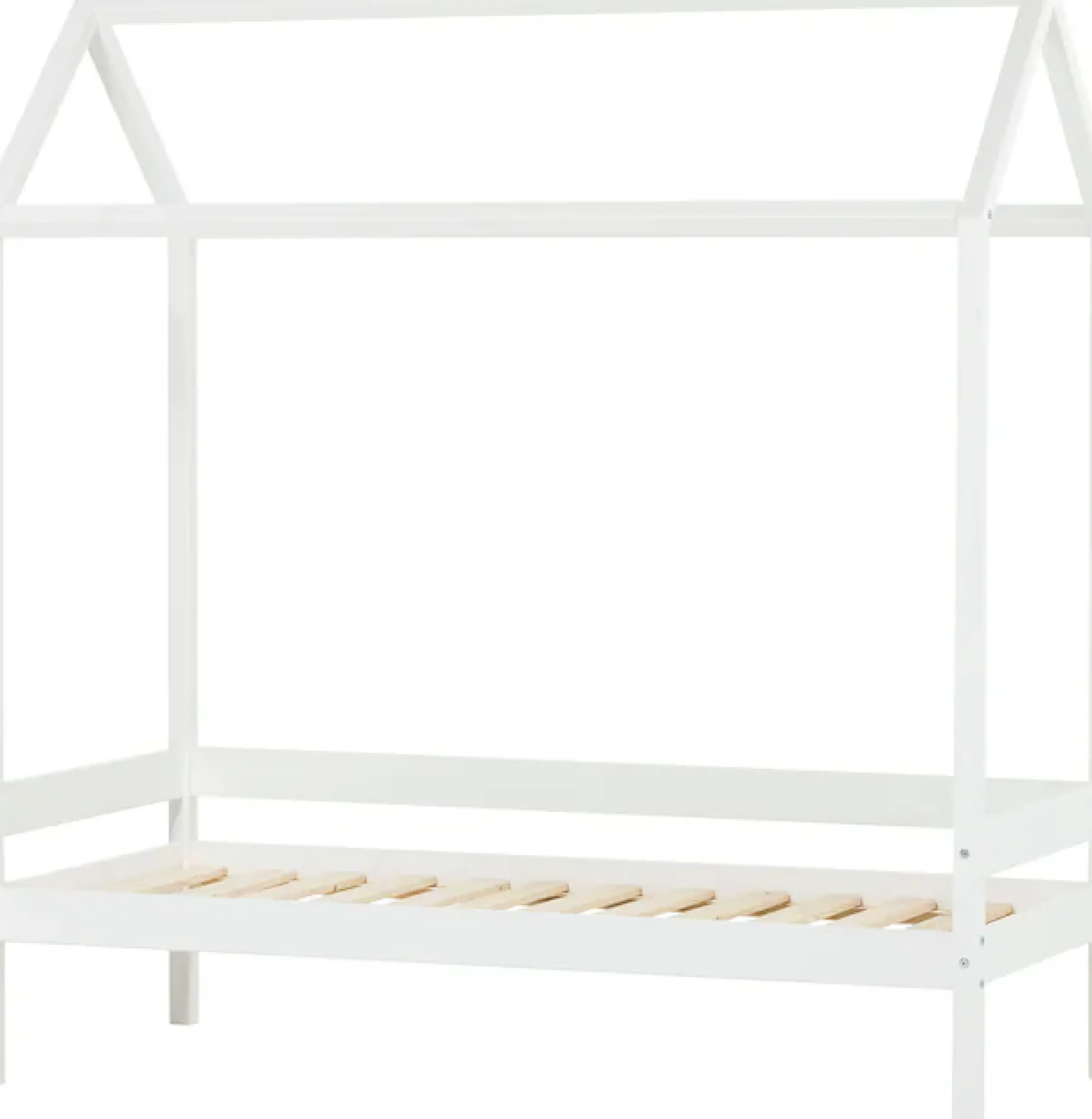 Hoppekids Kinderbett »ECO Comfort Bett« Hausbett mit Dach wahlweise mit Rausfallschutz