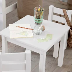 Hoppekids Kindersitzgruppe »MADS Kindersitzgruppe« Set, 1 Tisch, 1 Stuhl, 2 Stk. tlg. in vielen Farben, mit einem Stuhl