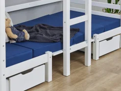 Hoppekids Schubkasten »JUMBO« auf Rollen in weiß 2 Stück