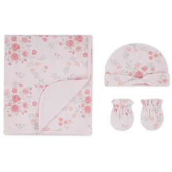 HUGGIES babywear Babydecke »HGHG 3PC BLANKET SET« mit All-Over Print