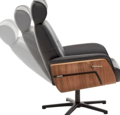 HUKLA Sessel »HU-CP20057« inkl. Memory-Return-Funktion, einstellbare Kopfstütze und Rückenlehne