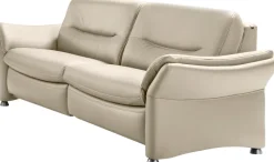 HUKLA 2,5-Sitzer »HU-SF15058 Ledersofa, Breite 194 cm« aus Leder, optional Kopfstütze u. WallAway-Funktion