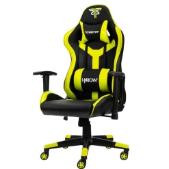 Hyrican Gaming-Stuhl »"Striker Copilot" schwarz/gelb, Kunstleder, ergonomischer Gamingstuhl« () Bürostuhl, Schreibtischstuhl, geeignet für Jugendliche und Erwachsene