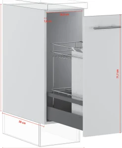 IMPULS KÜCHEN Auszugsunterschrank »