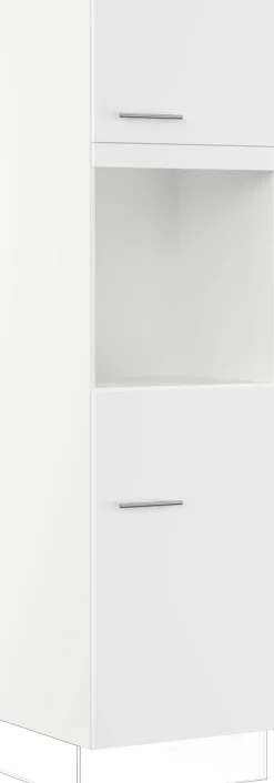 IMPULS KÜCHEN Backofen/Kühlumbauschrank »"Valencia & Tirana", Breite/Höhe: 60/205,1 cm« vormontiert, mit Drehtüren