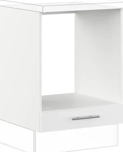 IMPULS KÜCHEN Herdumbauschrank »"Valencia", Breite/Höhe: 60/72,3 cm, mit Soft-Close« vormontiert, mit zusätzlichem Schubkasten