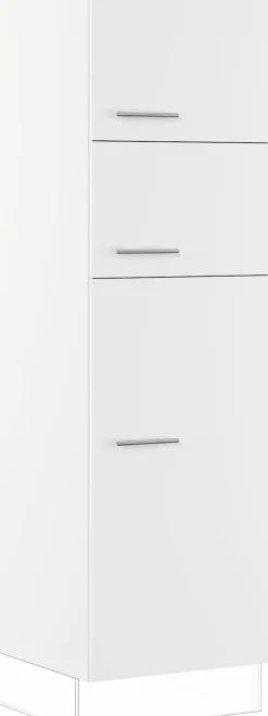 IMPULS KÜCHEN Kühlumbauschrank »"Valencia & Tirana", Breite/Höhe: 60/190,7 cm« vormontiert, mit Drehtüren