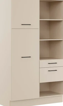 IMPULS KÜCHEN Mehrzweckschrank-Set »Warschau« Getränkekistenschrank und Seitenschrank, Breite 120 cm, 3 Stk. tlg.