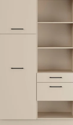 IMPULS KÜCHEN Mehrzweckschrank-Set »Warschau« Getränkekistenschrank und Seitenschrank, Breite 120 cm, 3 Stk. tlg.